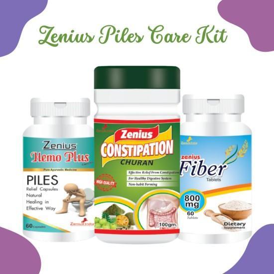 Zenius Piles Care Kit Piles Care and Ayurvedic Hemorroides Medicine