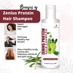 Zenius Protein Hair Shampoo for beneficial in hair growth