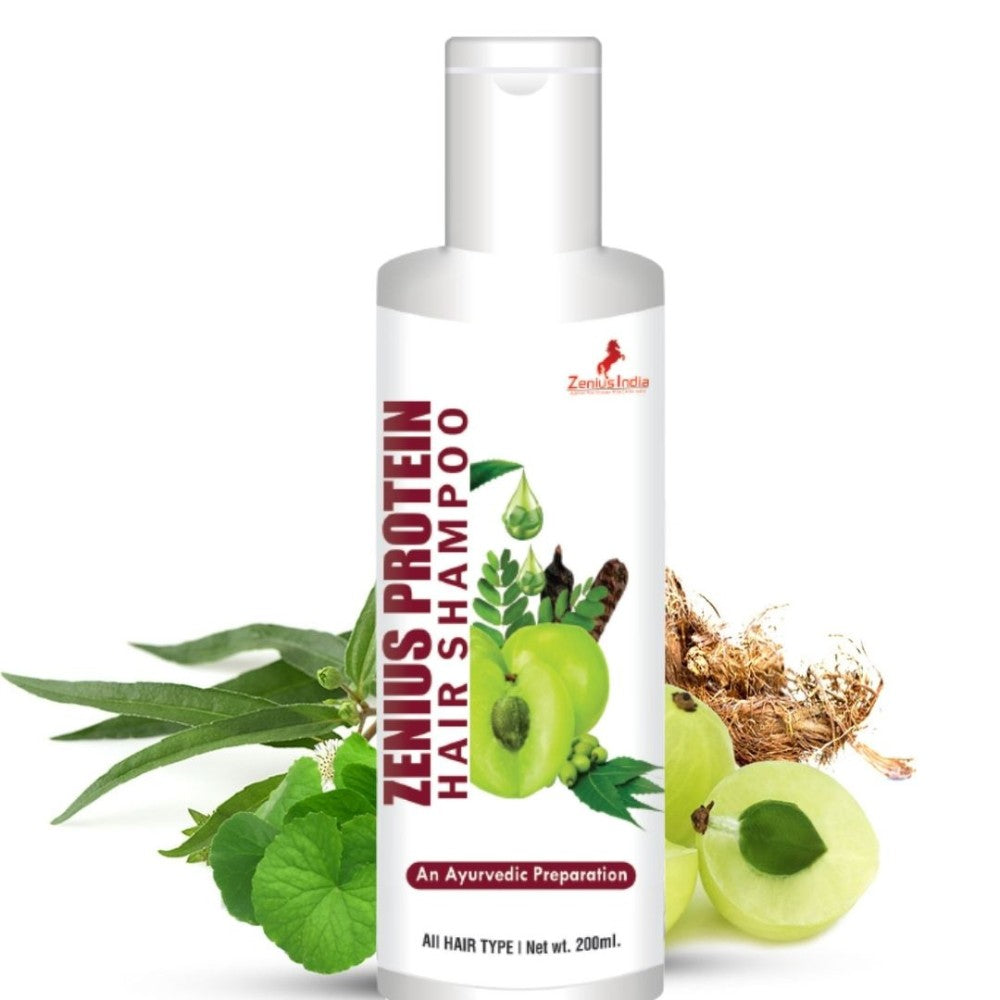 Zenius Protein Hair Shampoo for beneficial in hair growth