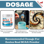 Zenius Real BCAA Powder for Strength - 250G