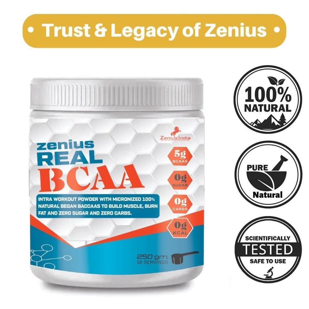 Zenius Real BCAA Powder for Strength - 250G