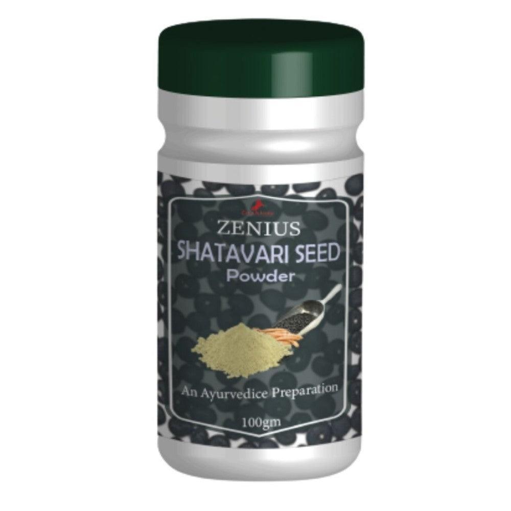Zenius Shatavari Seed Powder Ayurvedic Support to Balance Women’s Hormones - 100g