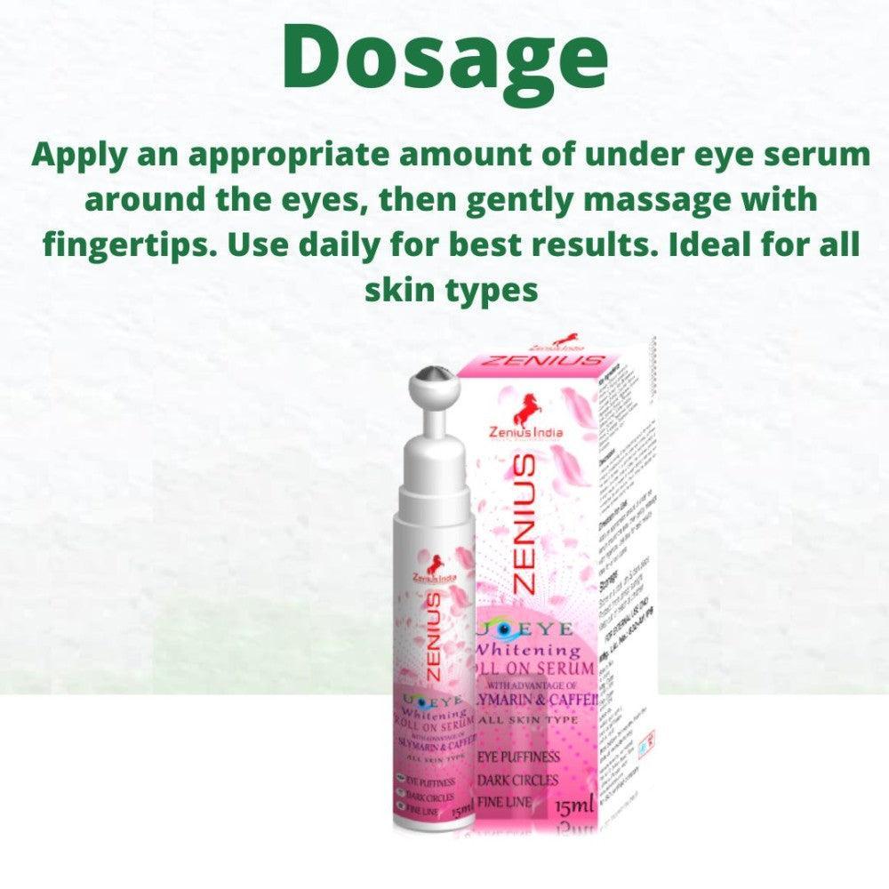 Zenius U-Eye Whitening Roll On Serum