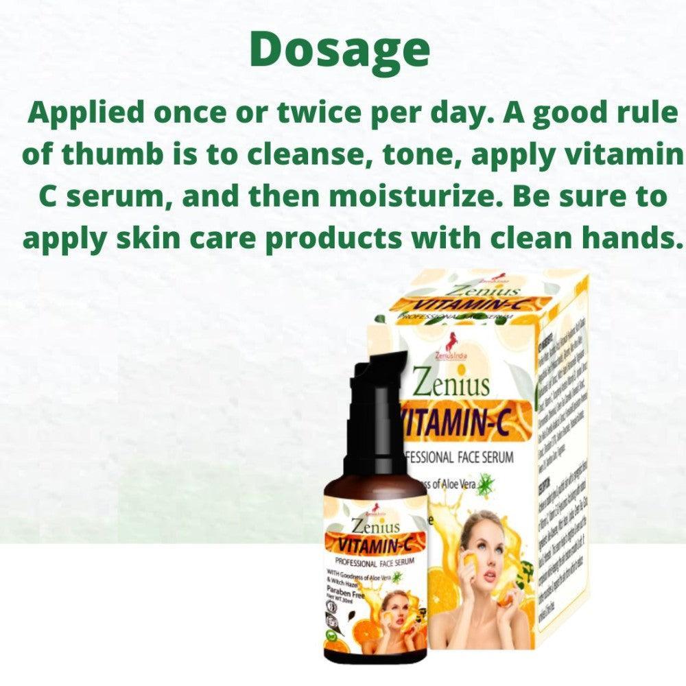 Zenius Vitamin-C Professional Face Serum for All Skin Type