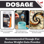 Zenius Weight Gain Powder Weight gainer supplement - immunity booster supplements