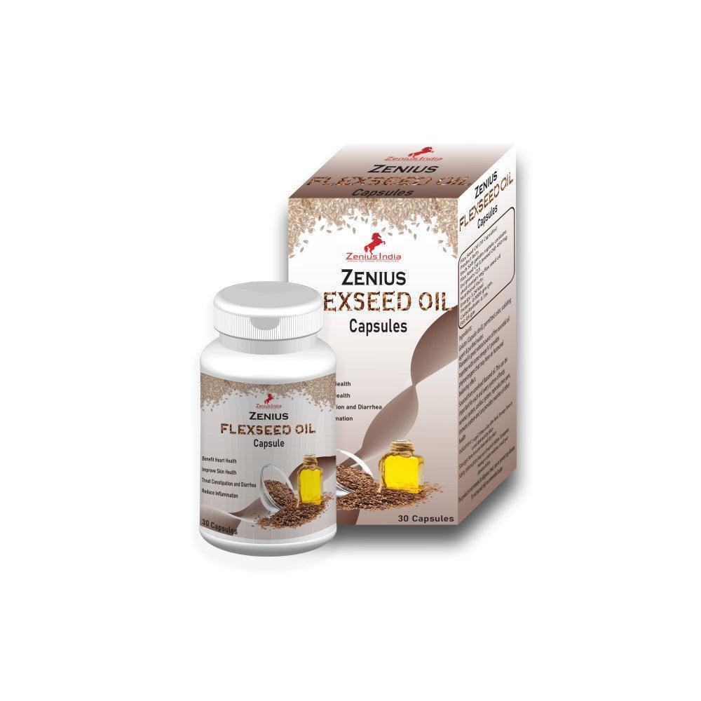 Zenius flaxseed Oil Capsules - 30 Capsules