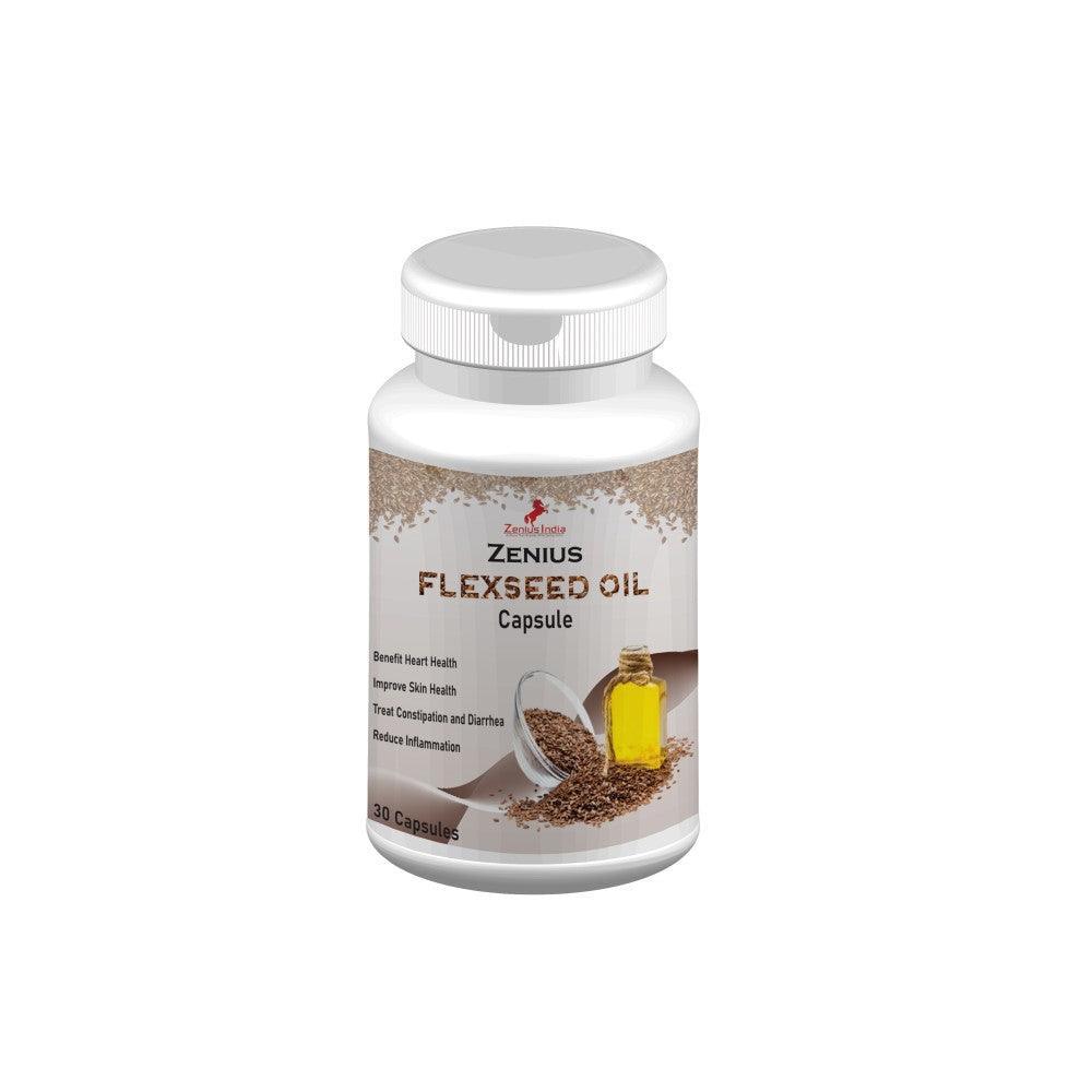 Zenius flaxseed Oil Capsules - 30 Capsules