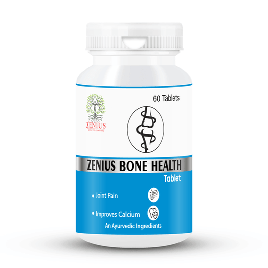 Zenius Bone Care Tablet - for Bone Strength, Joint Flexibility, and Osteoporosis Prevention - 60 Tablets