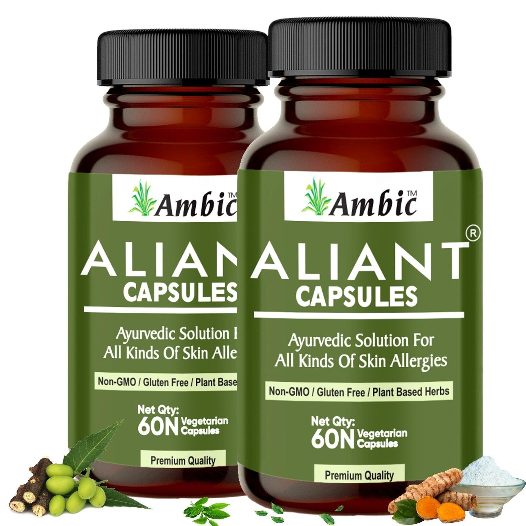 Ambic Aliant Vegetarian Capsule (60 Each)