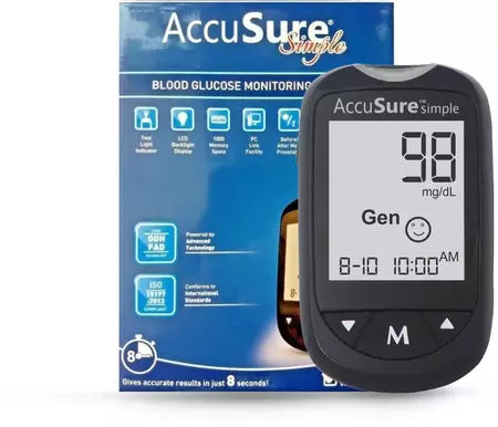 AccuSure Simple Blood Glucose Monitor
