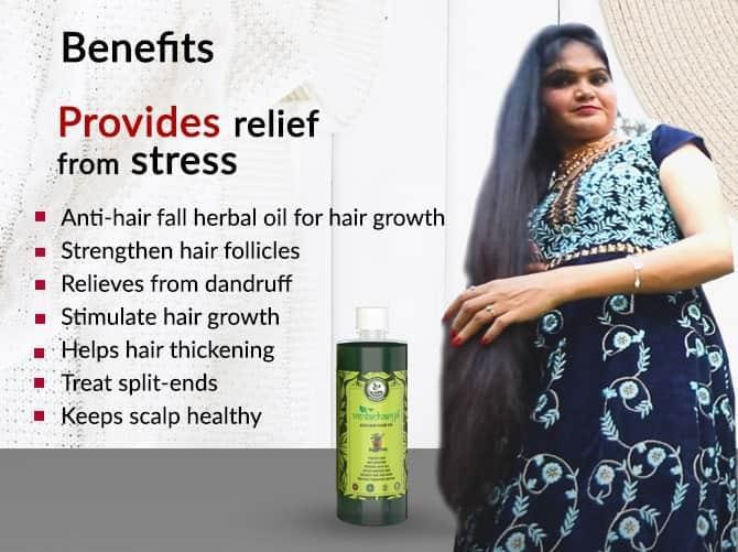 Vedacharya Adivasi Hair Oil for Long & Shiny Strong Hairs