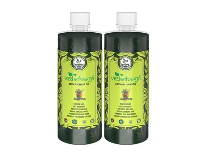 Vedacharya Adivasi Hair Oil for Long & Shiny Strong Hairs