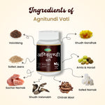 Pack of 2 Agnitundi Vati 30 tab for Digestive Improvement & daily wellness.