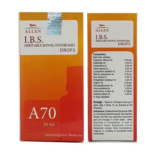 Allen A70 I.B.S.(Irritable Bowel Syndrome) Drop - Pack of 2