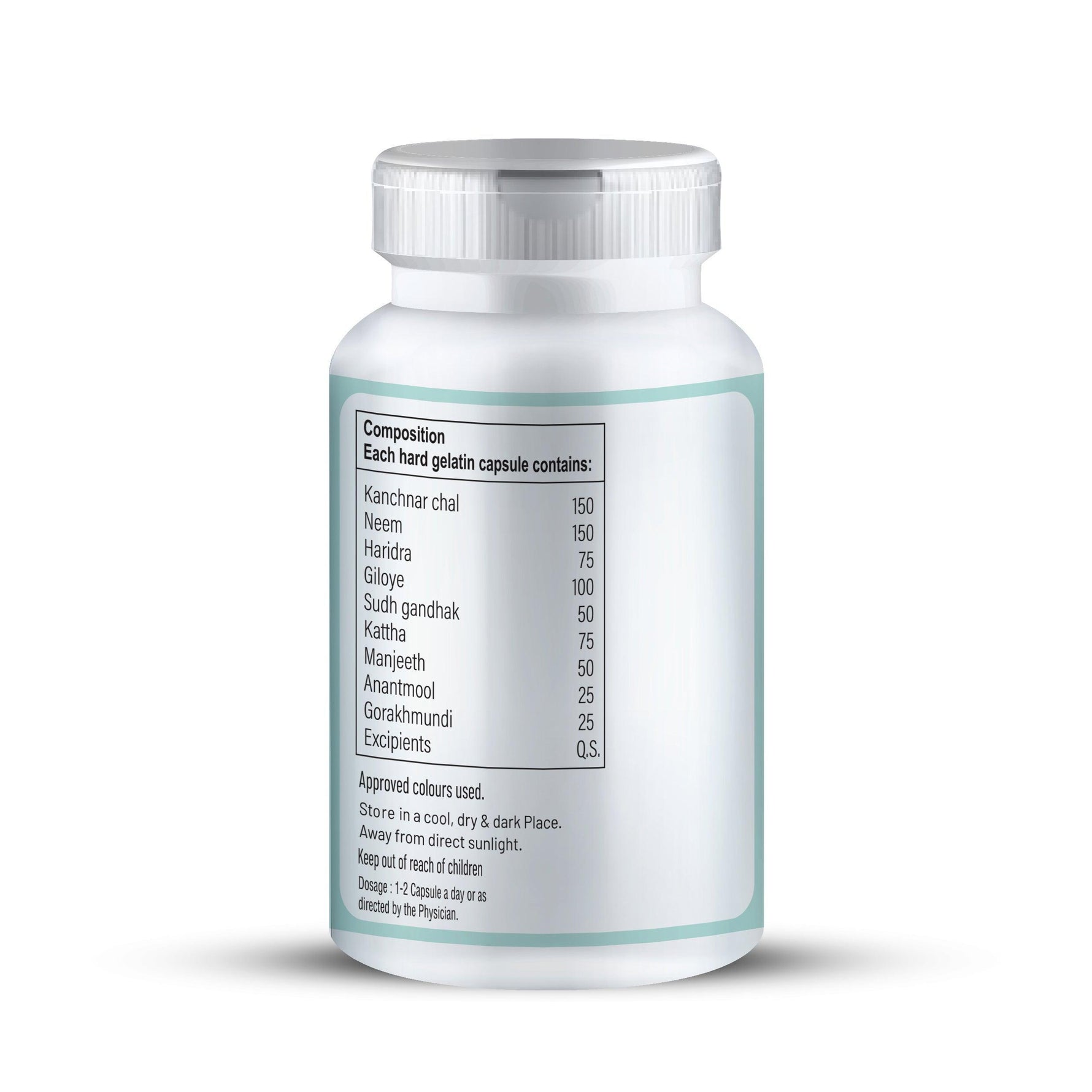 Zenius Allergy Care Capsule for Skin Allergies, Skin Rashes and Acne Capsule - 60 Capsules