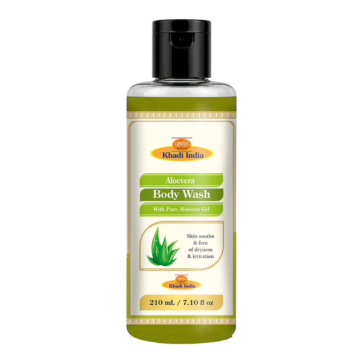 Khadi Care Herbal Aloe Vera Face Wash for Hydration & Soothing - 210ml
