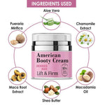 American Booty Cream - Butt Enhancement, Firming & Lifting Cream - 50ml