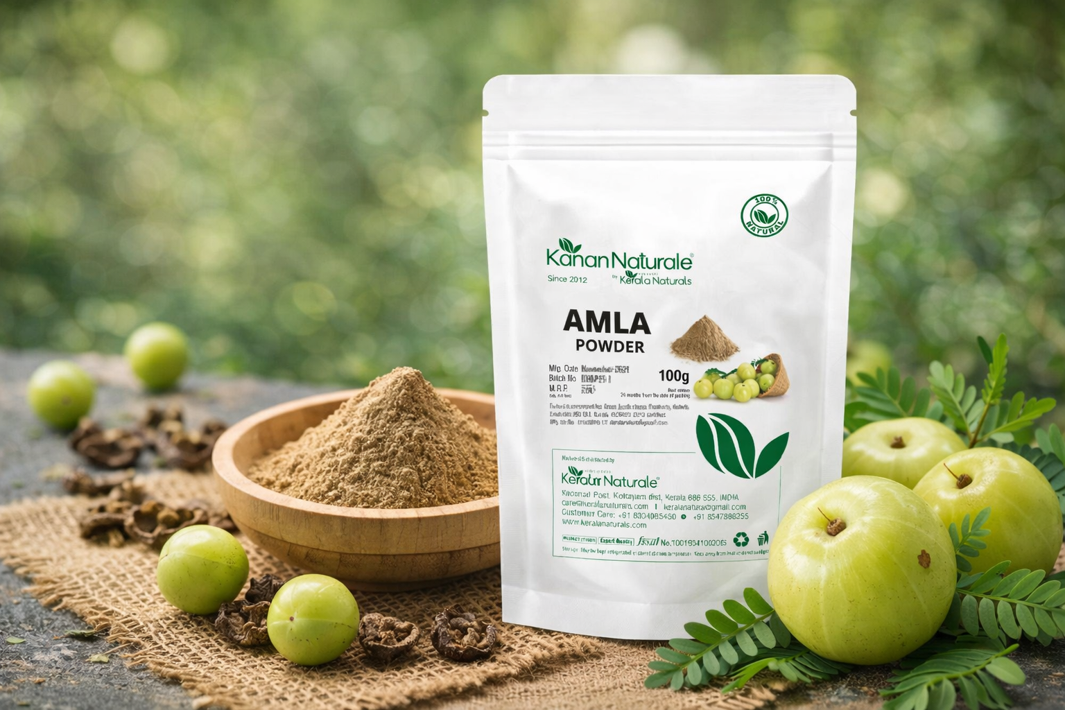 Kerala Naturals Amla Powder 100 gm