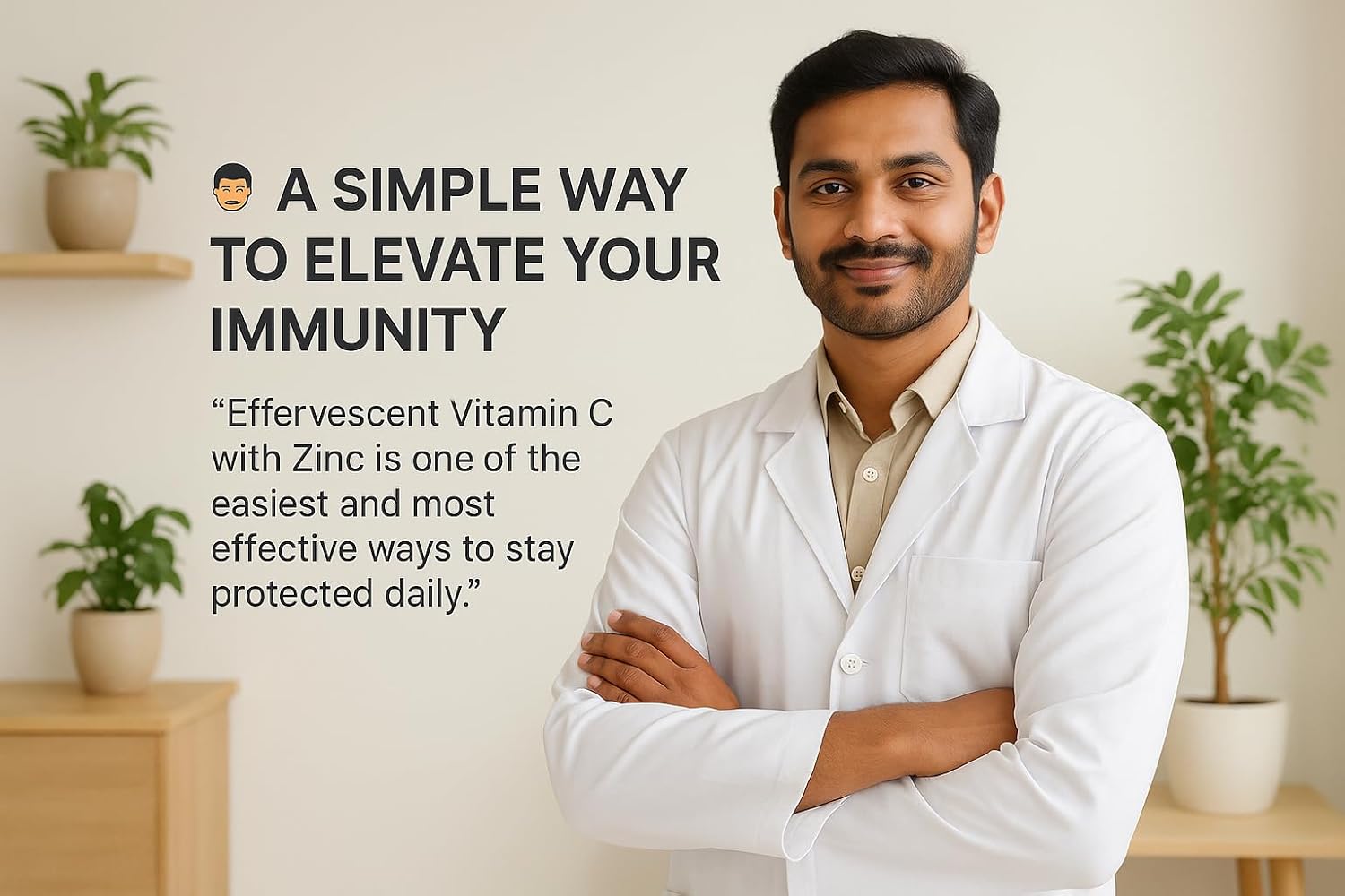 Ryt nutrition Vitamin C (1000mg), 20 Effervescent Tablets With Amla & Zinc | Orange Flavour | Immunity & Energy Booster | Antioxidant Support | Skin Care & Organic Wellness Supplement