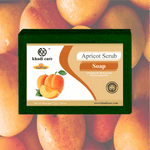 Khadi Care Herbal Apricot Scrub Soap - 125g
