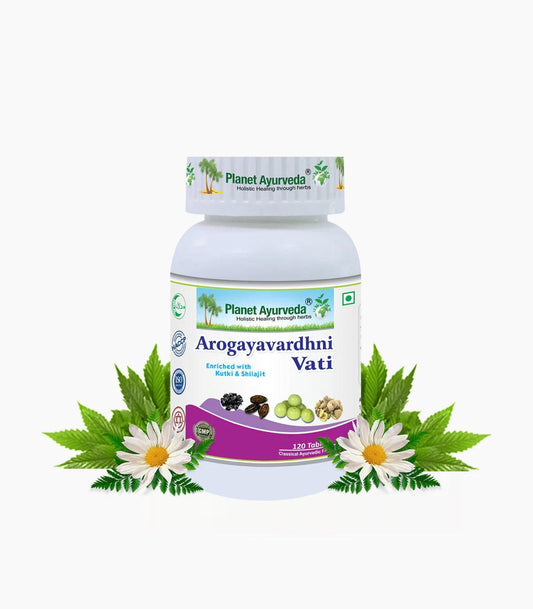 Planet Ayurveda Arogayavardhni Vati - 120 Tablets
