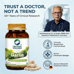 Organic Wellness Garlic Capsules -  90 Vegetarian Capsules