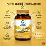 Organic Wellness Punarnava Capsules -  90 Capsules