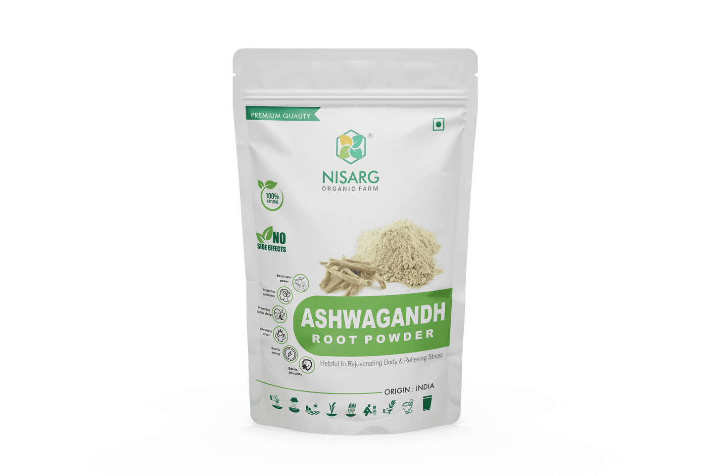 Nisarg Organic Farm Ashwagandh Root Powder