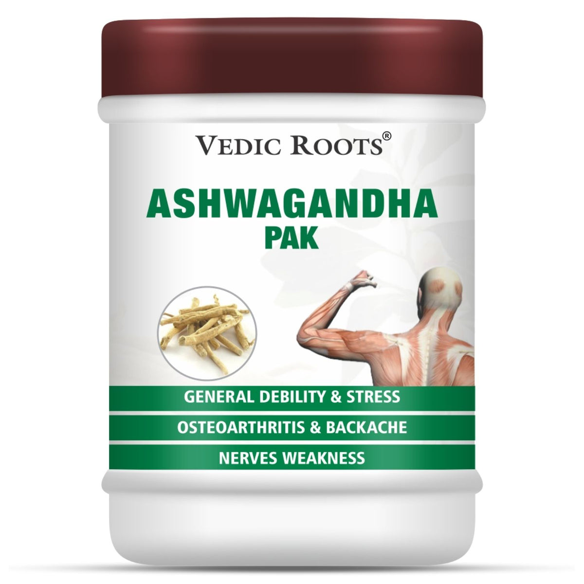 Vedic Roots Ashwagandha Pak | Best Ashwagandha for Joint Pain | Relief for Aching Joints