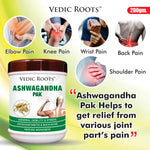 Vedic Roots Ashwagandha Pak | Best Ashwagandha for Joint Pain | Relief for Aching Joints