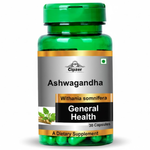 Cipzer Ashwagandha Capsule | Boost Energy & Promotes Brain Health | Reduce Anxiety & Stress - 60 Capsules