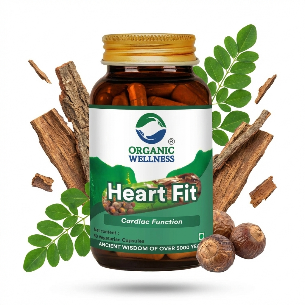 Organic Wellness Heart-Fit Capsules - 90 Capsules