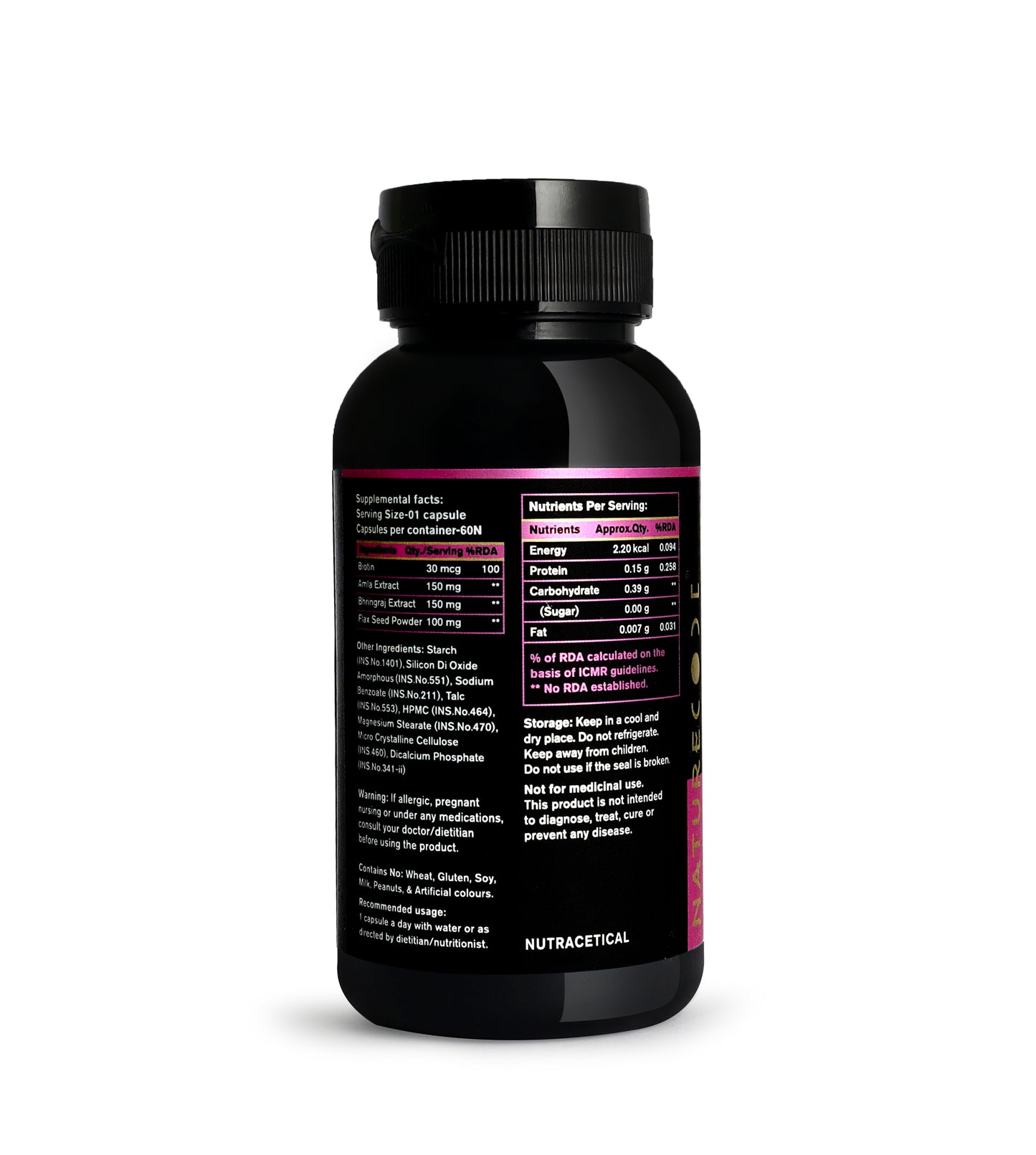 Nature Code Party Glow Capsule - 60 Capsules