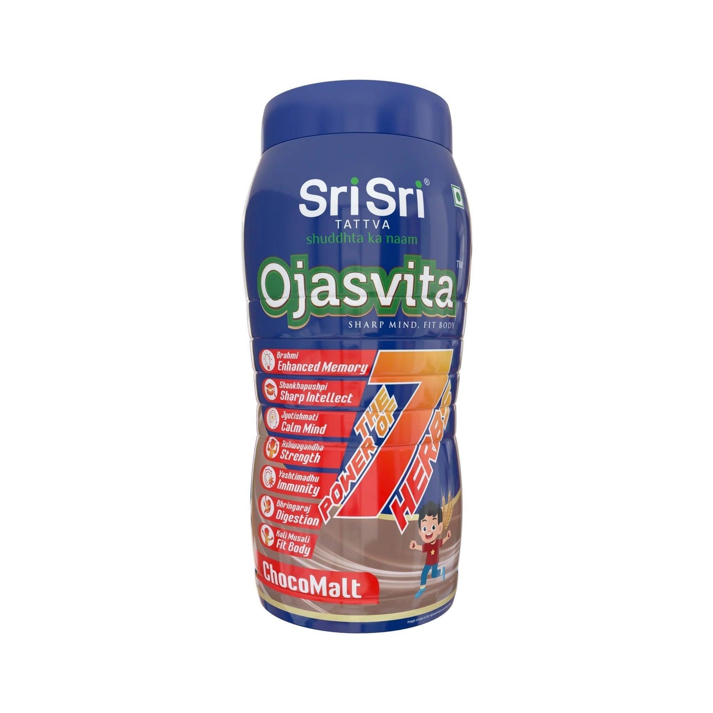 Sri Sri Tattva ChocoMalt Ojasvita - Sharp Mind & Fit Body