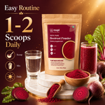 MAPL Beetroot Powder 200g | Natural Superfood Powder | Energy, Stamina & Blood Circulation Support