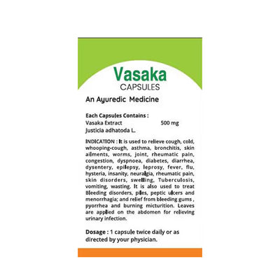 Garveish Vasaka Capsules - 30 Capsules
