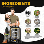 Divya Shree Shilajit Capsule & Musli X-Power Oil Performance Booster Kit For Men