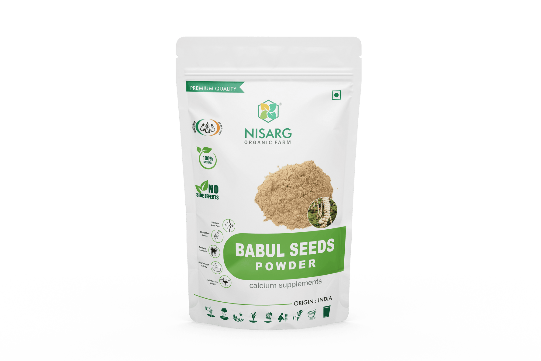 Nisarg Organic Babool Phali Powder