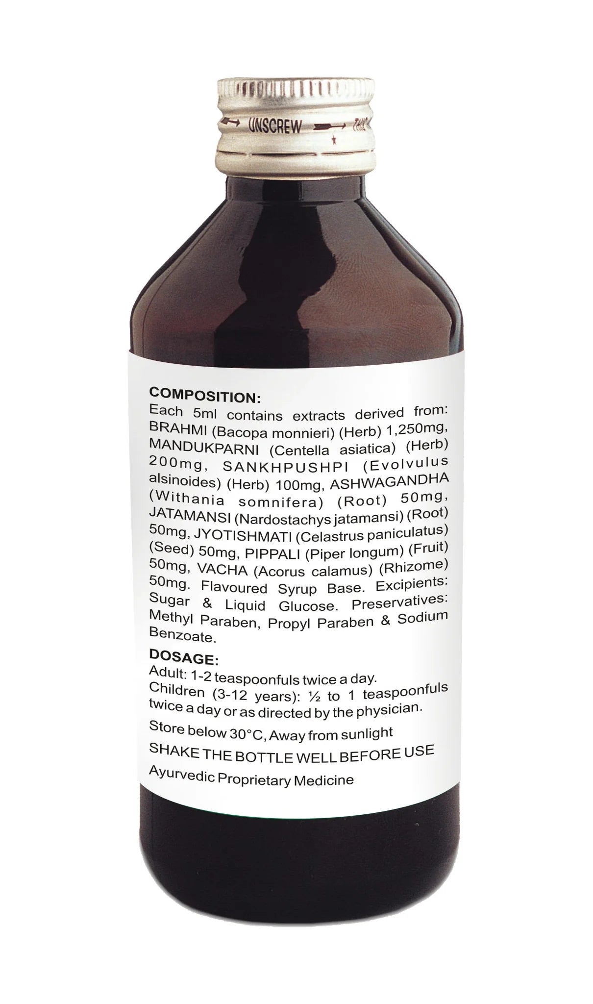 Millennium Herbal Care Intellec Syrup (200ml Each) - Pack of 3