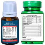 Cipzer Viagreen 60 Capsules + Viagra Tila 5 ML Combo | Powerful Stamina, Energy & Performance Booster | Long-Lasting Vitality & Men Wellness Support
