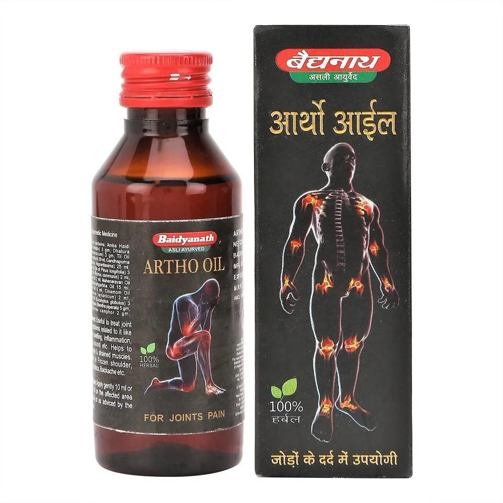 Baidyanath (Jhansi) 100% Herbal Artho Oil - 100ml