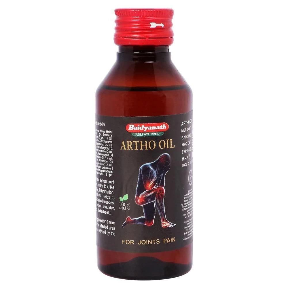 Baidyanath (Jhansi) 100% Herbal Artho Oil - 100ml
