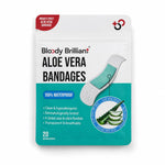Bloody Brilliant Aloe Vera Bandages 72x19 mm, Pack of 20