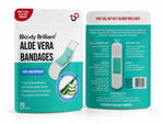 Bloody Brilliant Aloe Vera Bandages 72x19 mm, Pack of 20