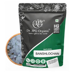 Dr. JPG Natural Banshlochan-250g / Tabashir/Bambusa Arundinacea/ISO & GMP Certified. (Pack Of 1)