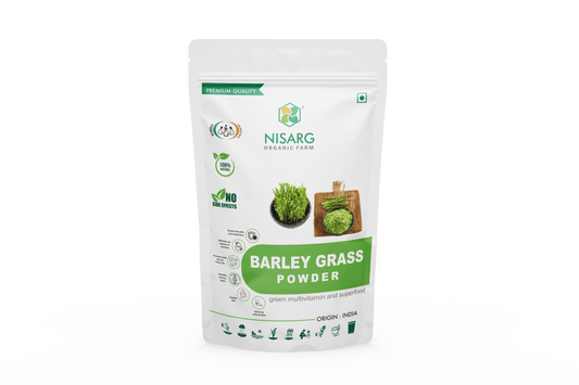Nisarg Organic Farm Barley Grass Powder