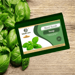 Khadi Care Herbal Basil Scrub Soap - 125g