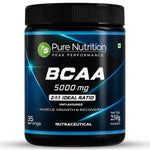Pure Nutrition BCAA 2:1:1 (250g) | Unflavored Branched Chain Amino Acids with L-Leucine, L-Isoleucine & L-Valine | Sugar-Free Amino Acid Supplement | 35 Servings | Muscle Growth & Workout Recovery