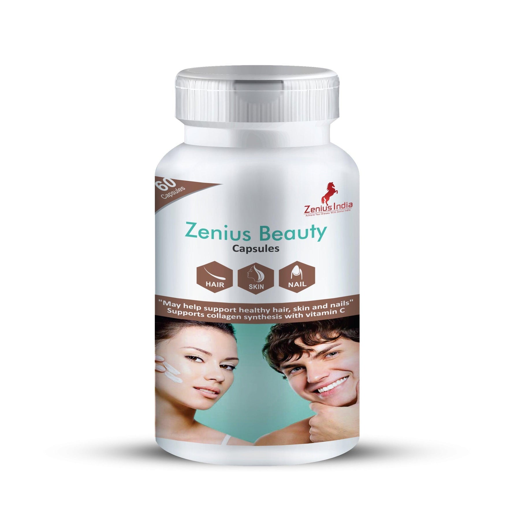 Zenius Beauty Capsule for Skin Hair and Nails Supplement (60 capsules)