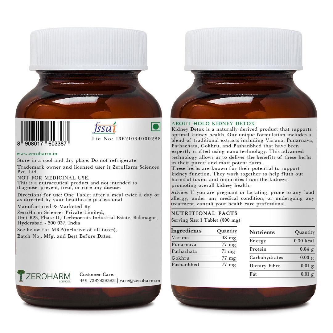 Zeroharm Holo Kidney Detox Tablet